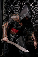Stealthy Assassin Costume: Ideal for Cosplay and LARP Adventures