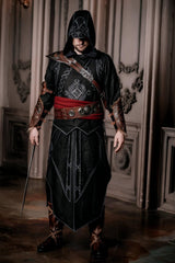 Stealthy Assassin Costume: Ideal for Cosplay and LARP Adventures