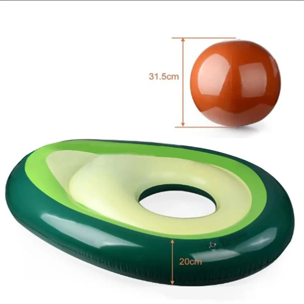 Avocado Shape Inflatable Pool