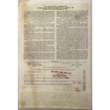 Rare Penn Central Stock Certificate from the 1970s
