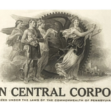 Rare Penn Central Stock Certificate from the 1970s