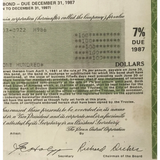 Rare Penn Central Stock Certificate from the 1970s