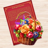 Flowers in the Basket Wooden Ornaments by G. Debrekht - Love Family Decor - 8688316