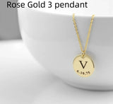 Personalized Pendant Stainless Steel Necklace - Lootquake