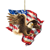 Adorno patriótico de águila americana de D. Gelsinger - Designocracy - 8461052-1432