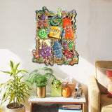 Shapes Whimsical Wall Art by Laura Seeley - Love Family Kids Decor - 8513013-LS