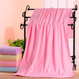 Serviette de bain et couverture ultra-douces en polyester pour animaux de compagnie - Serviette de bain très absorbante à séchage rapide pour le toilettage, le séchage et le sommeil - Serviettes durables pour chiens et chats - 70 x 140 cm