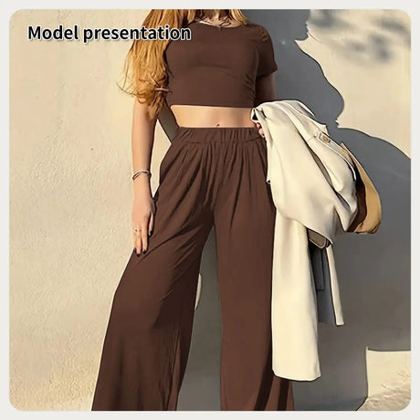 Women's Fashion Simple Solid Color Suit - Lootquake