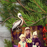 Pelicans Decorative Wooden Clip-on Ornaments of 6 by G. Debrekht - Christmas Decor - 8090014C-S6