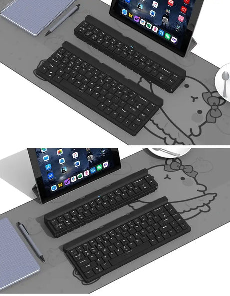 RK925 Bluetooth Mechanical Keyboard Low Axis Computer Cellphone Tablet Universal Keyboard - Lootquake