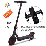 Trottinette électrique à deux roues intelligente haute puissance et haute vitesse de 350 W la plus vendue