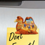 Nativity Decorative Wooden Magnets Set of 6 by G. Debrekht - Nativity Holiday Decor - 8090133G-S6