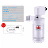 Fish Tank Built-in Filter Three-in-one Suction Wall-hung Urinal Fish Toilet - Lootquake