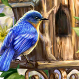 Decoración navideña para puertas con el despertar de la primavera de D. Gelsinger - Decoración de primavera para Pascua - 8652815H-DG