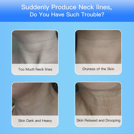 EMS Microcurrent Neck Face Beauty Device With 3 Colors LED Photon Therapy Skin Tighten Reduce Double Chin Face Lifting Devices - Lootquake