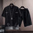New Cotton Men's Casual Sports Loose Shorts Round Neck T-shirt Suit - Lootquake