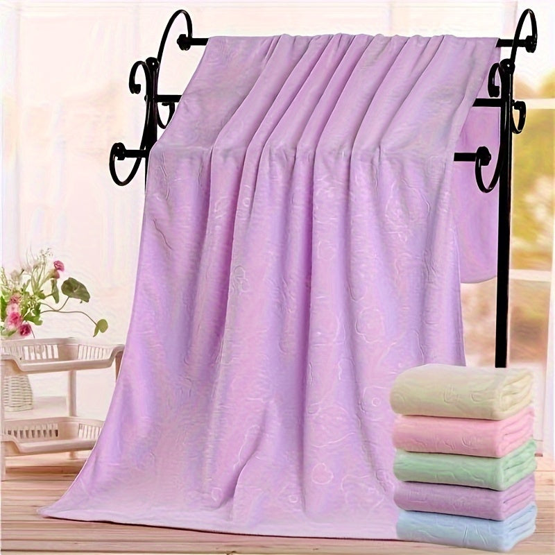 Serviette de bain et couverture ultra-douces en polyester pour animaux de compagnie - Serviette de bain très absorbante à séchage rapide pour le toilettage, le séchage et le sommeil - Serviettes durables pour chiens et chats - 70 x 140 cm