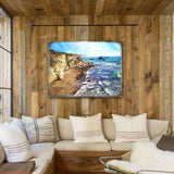 Beach Wood Wooden Coastal Wall Art by Nature Wonders - Coastal Sea-Life Decor - 95272B