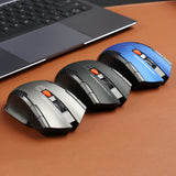 Souris de jeu sans fil ConnectFit 2,4 GHz avec récepteur USB – Compatible avec Windows 7/2000/XP/Vista, idéale pour les accessoires PC et ordinateurs portables
