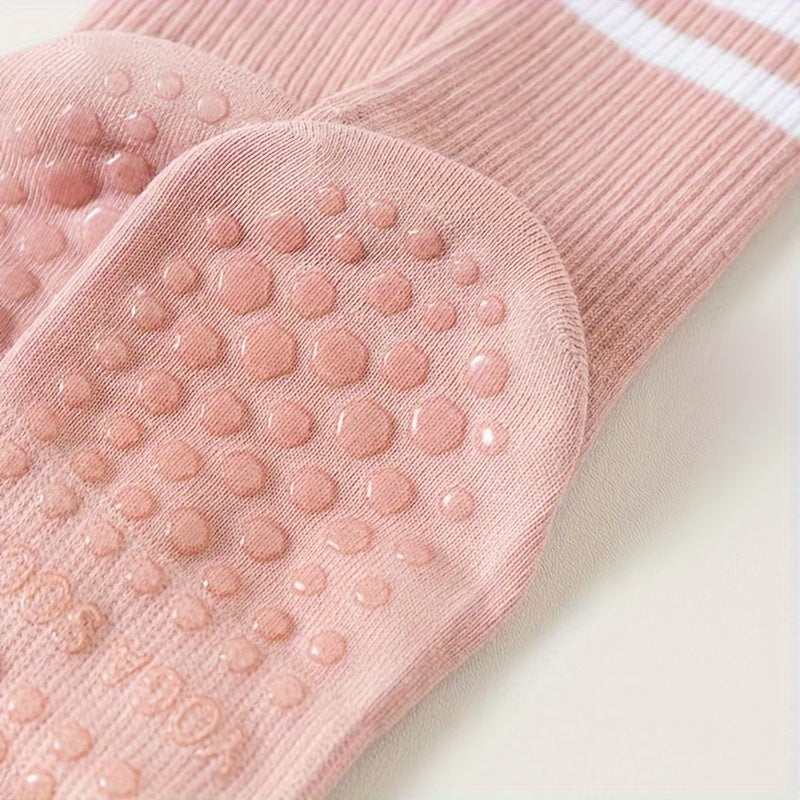 3 pares de calcetines antideslizantes para yoga y pilates con agarre para mujer, transpirables y cómodos, ideales para barra y ballet. Ideales para yoga, pilates, barra y ballet. Regalo perfecto para entusiastas del fitness.