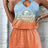 Ladies' Printed Neck Hanging Fashion Jumpsuit - Lootquake