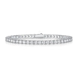 Unique Luxury Fashion Mosan Diamond S925 Silver Bracelet - Lootquake