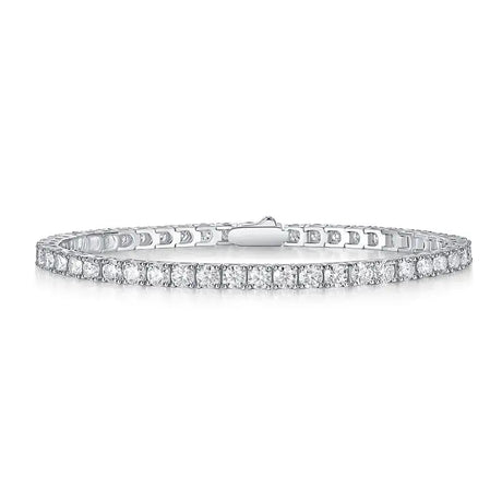 Unique Luxury Fashion Mosan Diamond S925 Silver Bracelet - Lootquake