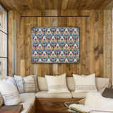 Arte mural de madera Ponty de G. DeBrekht - Decoración floral ornamental - 95020B