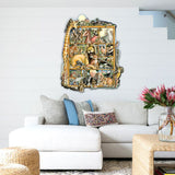 Animals Whimsical Wall Art by Laura Seeley - Love Family Kids Decor - 8513008-LS