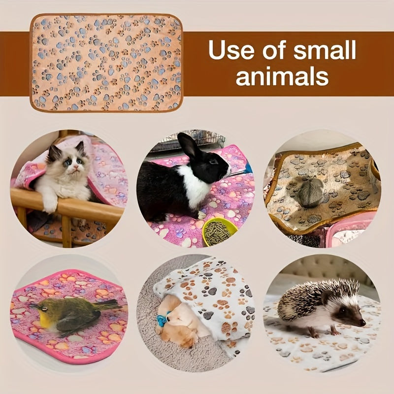 Manta grande para hámster, forro para jaula de animales pequeños, suave para dormir, manta para hámster y conejo