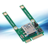 mSATA to USB Conversion Card Mini PCI-E Expansion Converter Adapter USB2.0 mPCI-E - Lootquake