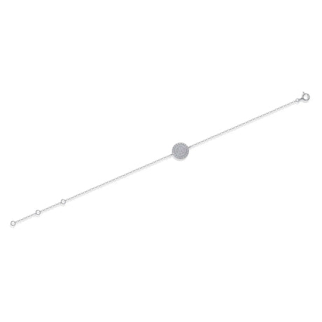 Luxury Fashion Mossan Diamond S925 Silver Bracelet - Lootquake