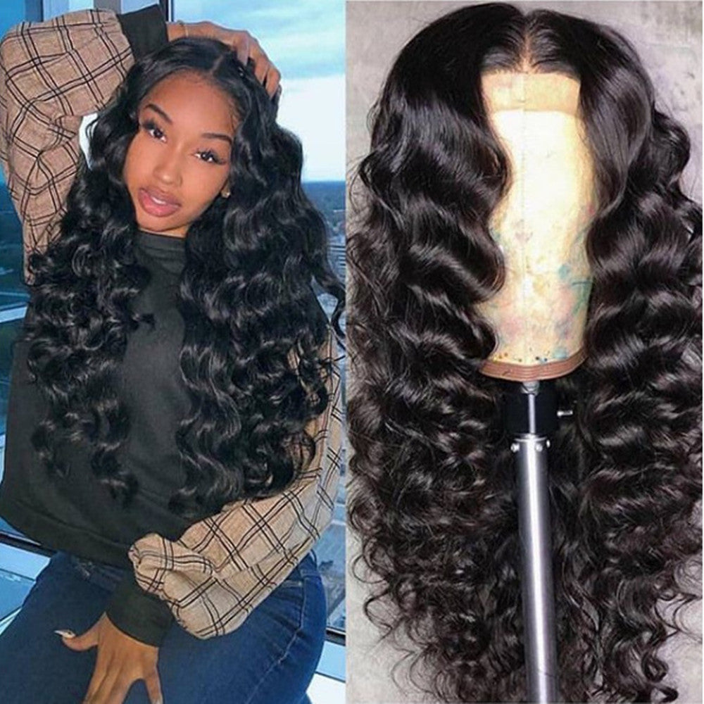 Small Curly Wig Long Curly Hair High Temp Silk Fiber