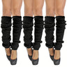 3 pares de calentadores de piernas de punto acanalado, calcetines largos informales de moda para invierno, térmicos, estilo JK, para mujeres y niñas.