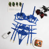 Sexy Thong Flower Embroidery Sexy Lingerie - Lootquake