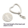 Silver Keychain Phone Pendant