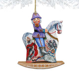 Cascanueces mecedor de madera de G. DeBrekht - Decoración navideña - 8124121