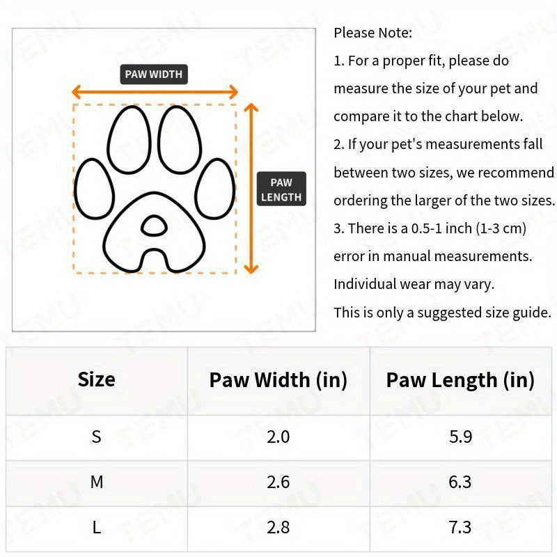Lot de 4 chaussettes antidérapantes pour chien avec semelles antidérapantes - Chaussures de protection pour animaux de compagnie - Idéales pour les activités à la maison