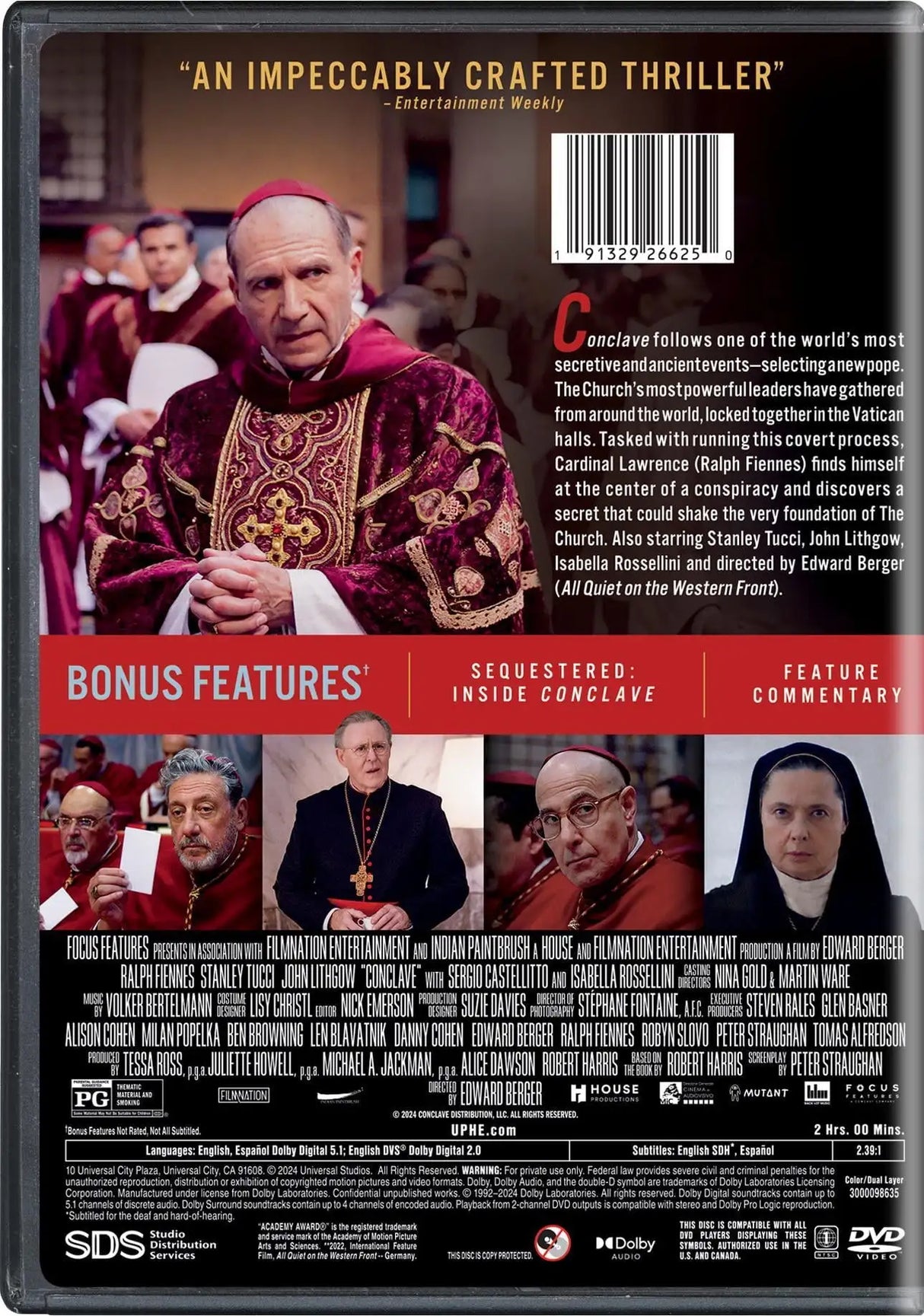 Conclave (DVD), Thriller, Universal - Lootquake