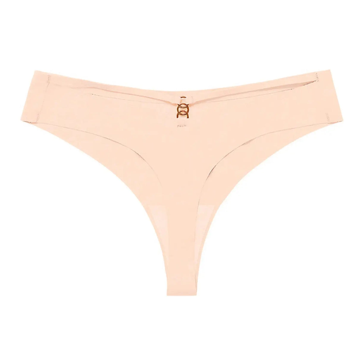 Panties Set Women Seamless Panties Sexy Low-Waist G-String Thong Ice Silk Underwear Hollow Out T-Back Solid Bandage Female Lingerie - Lootquake