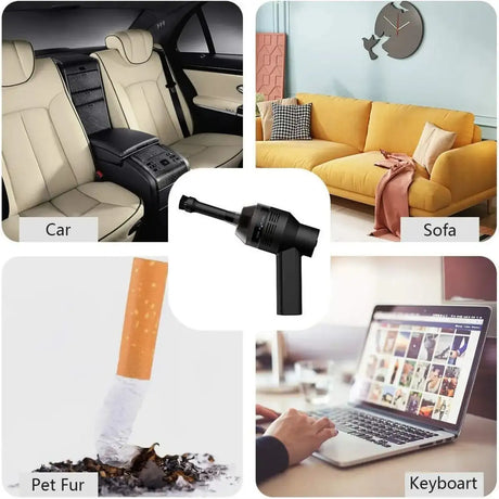 Portable Cordless Electric Air Duster, Rechargeable, Strong - Lootquake