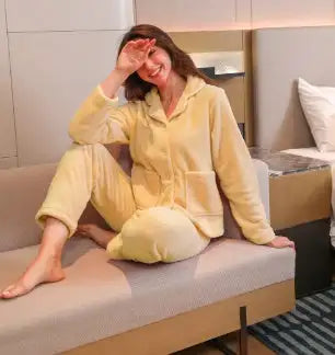 Women's Velvet Pajama Set - Lootquake