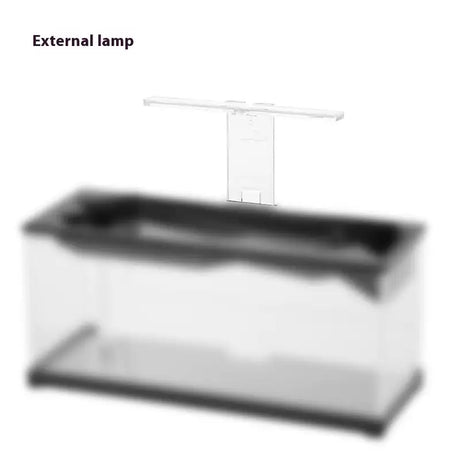 Acrylic Filter Circularly Heating Lighting Integrated Lazy Aquarium - Lootquake