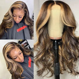 Medium And Long Curly Fashion Female Big Wave Real Human Hair Wig - Lootquake