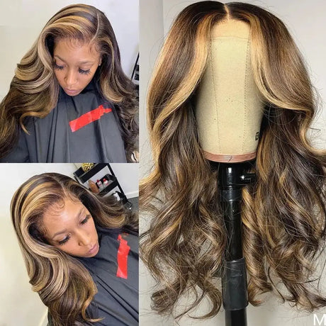 Medium And Long Curly Fashion Female Big Wave Real Human Hair Wig - Lootquake