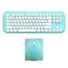 Retro Wireless Keyboard & Mouse Set for Girls