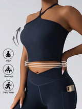 Crop Top With Built In Pads Sports Bras For Women - Lootquake