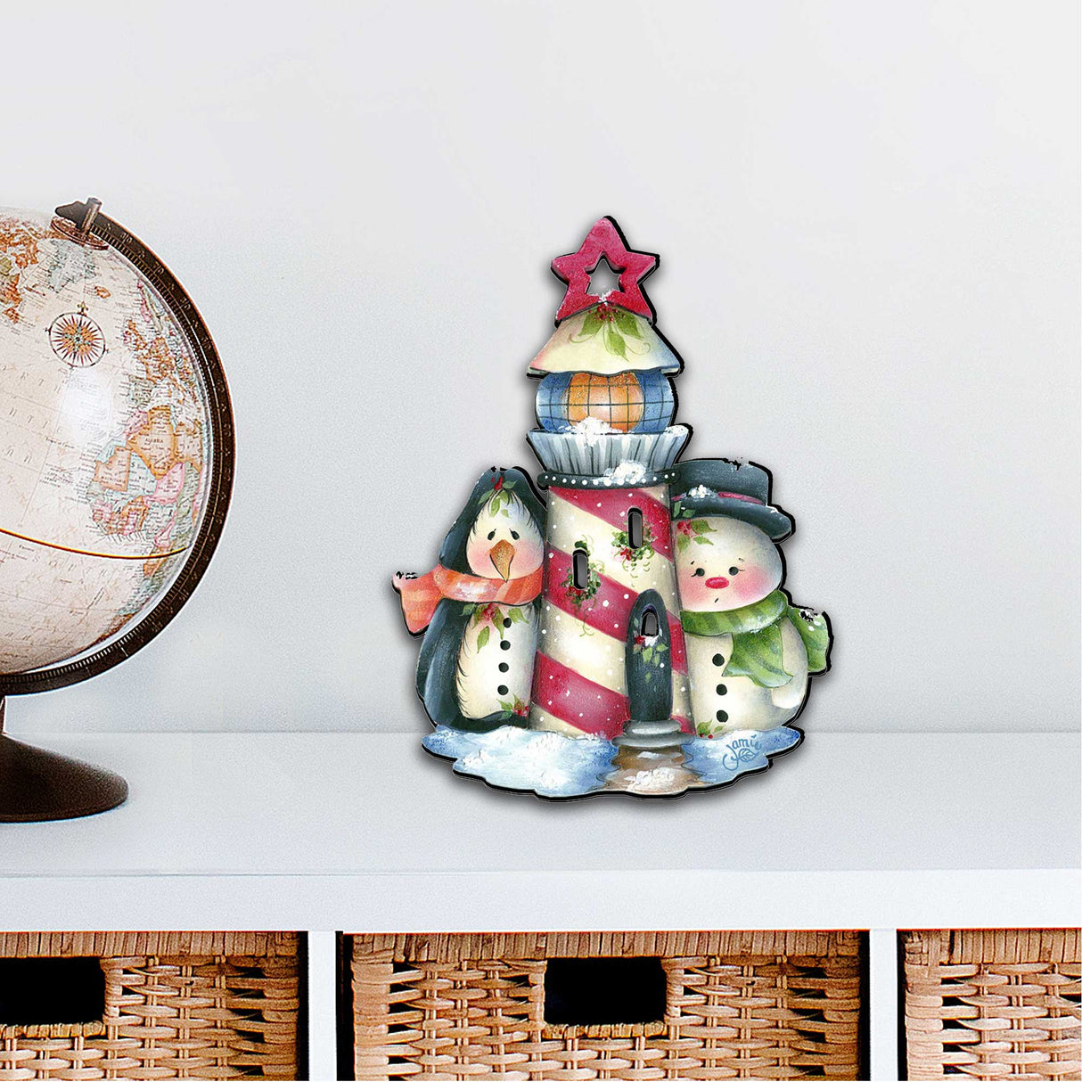 Keepers of The Light Door Decor by Jamie Mills-Price - Christmas Decor - 8457508H