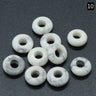 Large Hole Crystal Agate Jade Abacus Beads