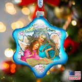 Sisterhood Glass Ornament by Strelkina at G. DeBrekht - Christmas Decor - 754-041
